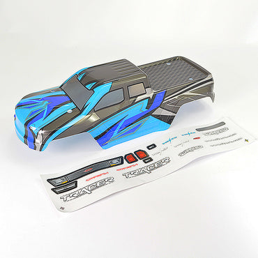 FTX Tracer Monster Truck Body Shell w/Decals - Blue FTX9740