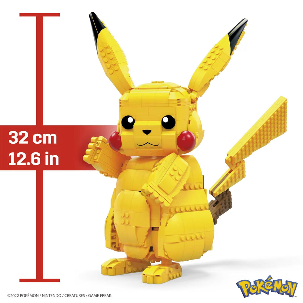 MEGA Pokémon - Jumbo Pikachu Brick Model Age 8+ 825pcs
