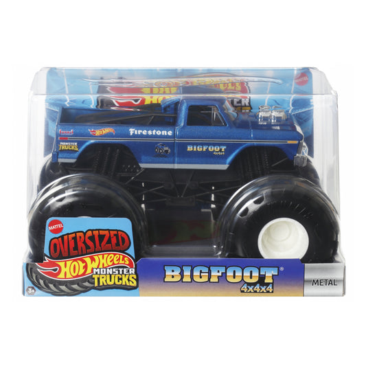 Hot Wheels Oversized Monster Trucks: Bigfoot 4x4x4 JDP99