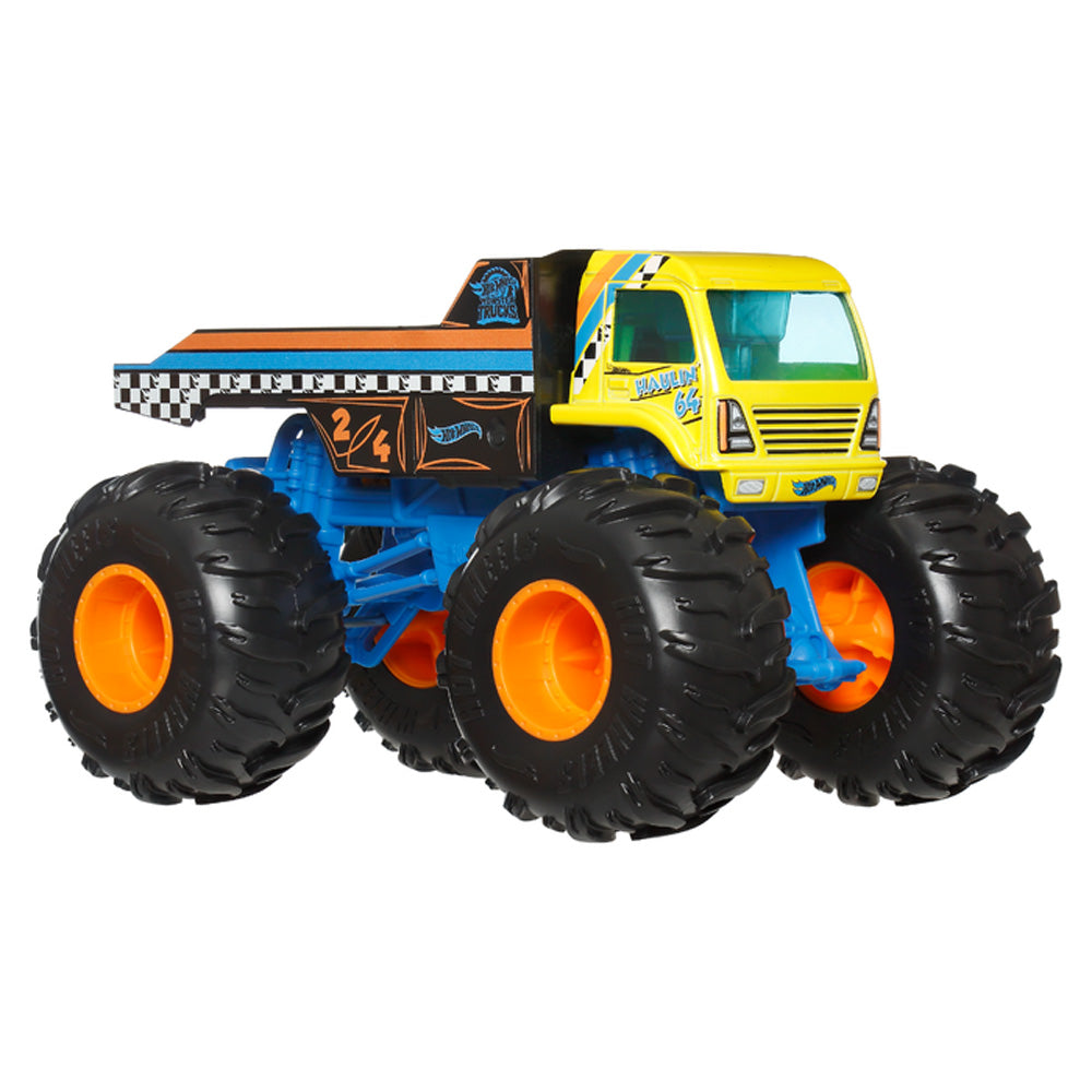 Hot Wheels Oversized Monster Truck - Haulin 64 - 1:24 Diecast JKP82