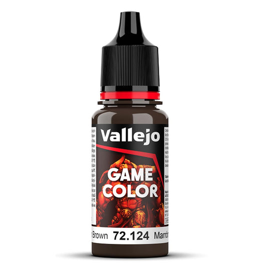 Vallejo Game Colour Gorgon Brown Paint 18ml Dropper Bottle 72124