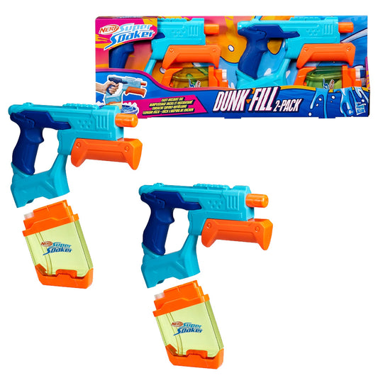 Nerf Super Soaker Dunk-Fill Water Blaster 2-Pack