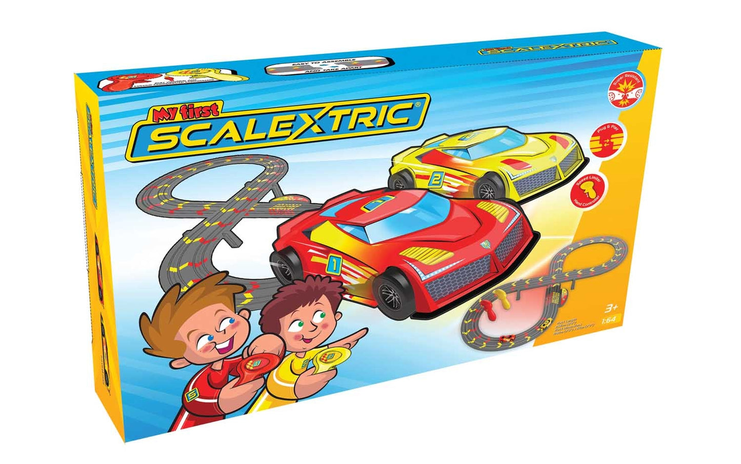 Scalextric G1150M My First Scalextric Mains Powered Race Set 1:64