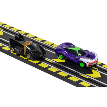 Micro Scalextric Set G1155 G1155M Batman vs Joker Battery Powered Set