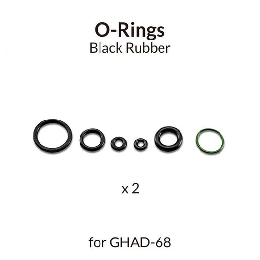 Gaahleri GHAD-68 Airbrush Black O-Ring Set 40805