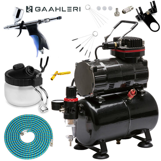 Gaahleri GHAC-Swallowtail x Barbatos Rex Airbrush Standard Compressor Bundle Kit