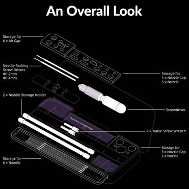 Gaahleri Element XIII Airbrush ProCare Maintenance Kit