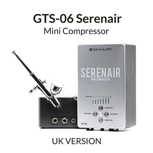 Gaahleri Ambition Series GTS-06 Airbrush & Serenair Mini Compressor Set 42946