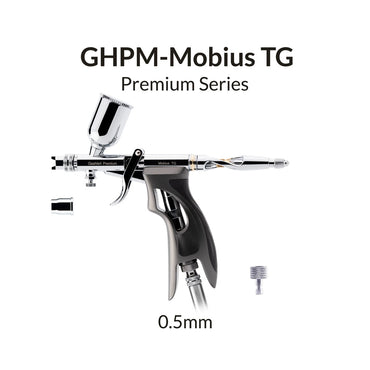 Gaahleri GHPM-Mobius TG 0.5 Trigger-Grip Airbrush Standard Compressor Bundle Kit