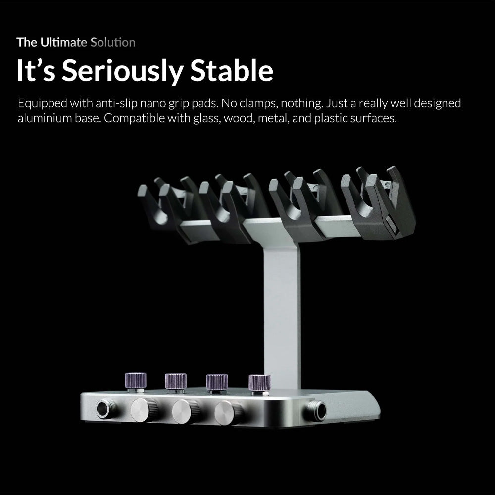 Gaahleri Element XIII AirHub Pro - Four-Airbrush Holder with Air Control