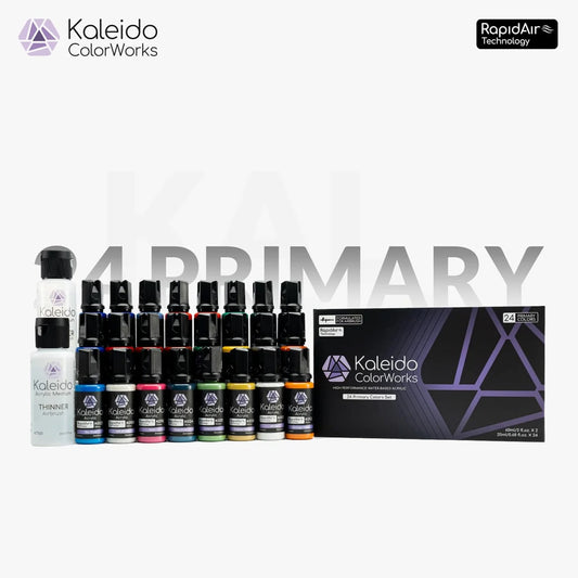 Gaahleri Kaleido ColorWorks: 24-Colour Primary Acrylic Paint Set 48689