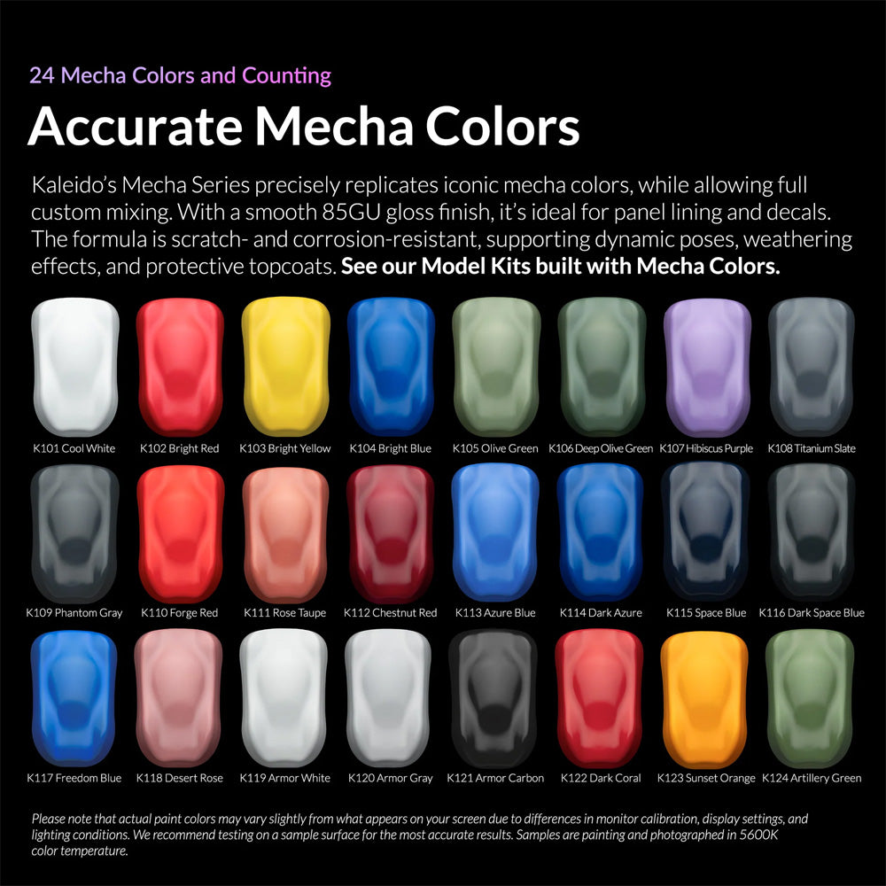 Gaahleri Kaleido ColorWorks: 24-Colour Mecha Acrylic Paint Set 48696