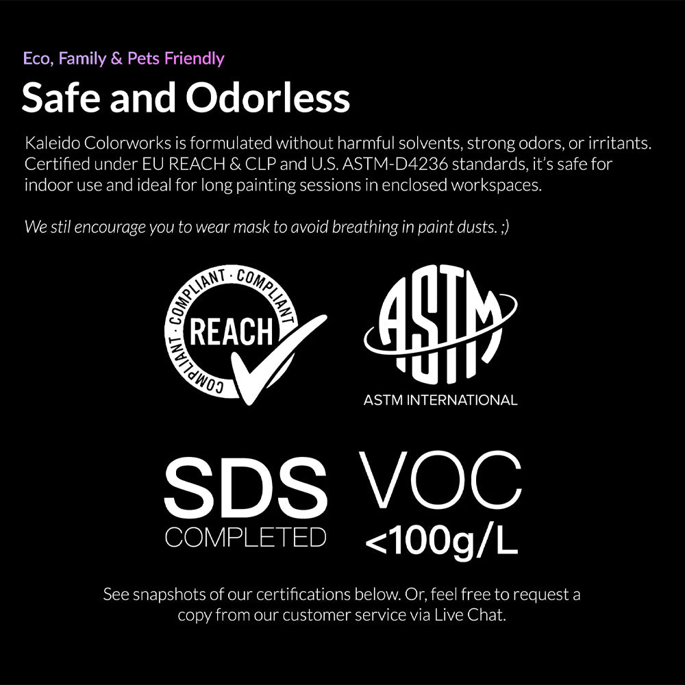 Gaahleri Kaleido ColorWorks: 24-Colour Auto Car Acrylic Paint Set 48702