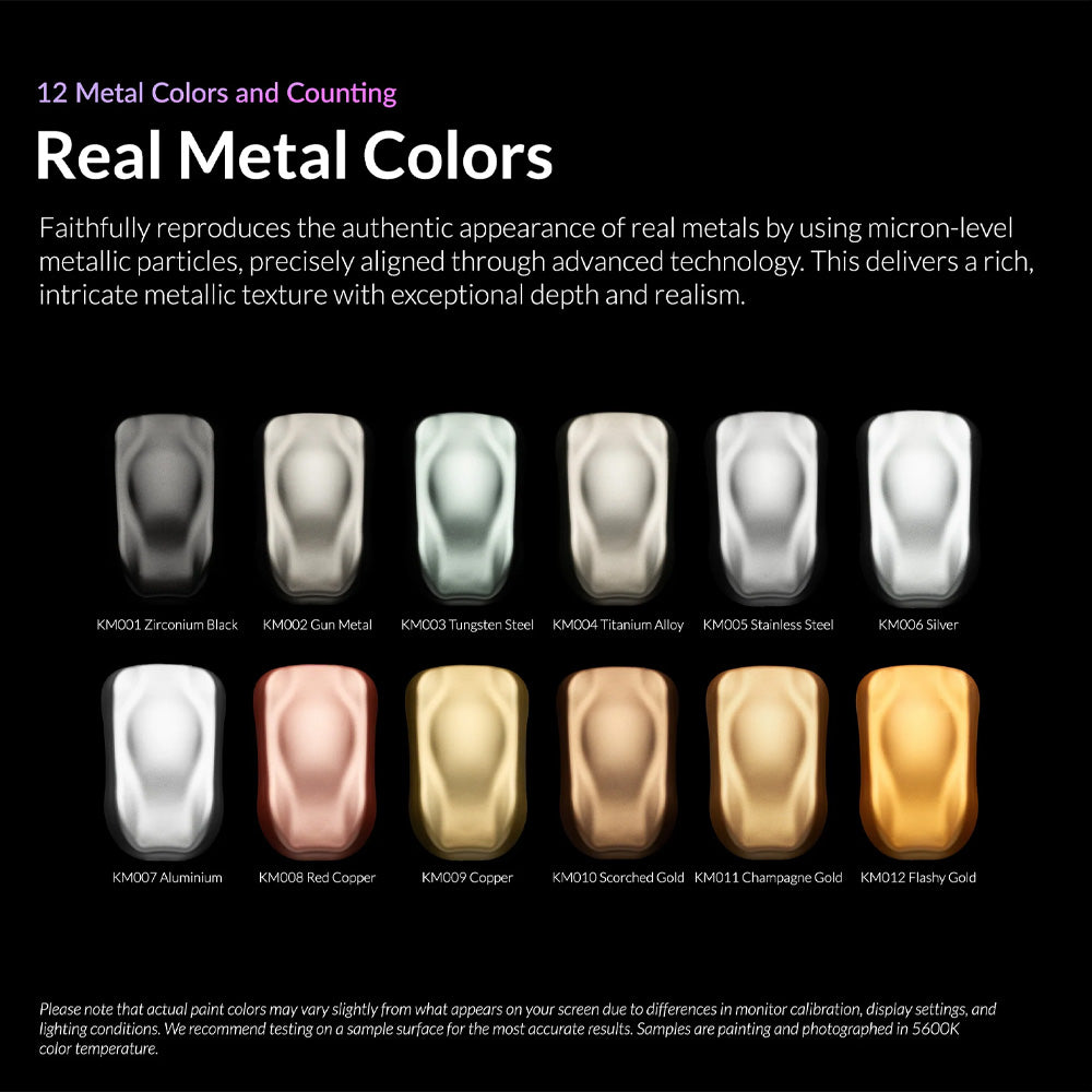 Gaahleri Kaleido ColorWorks: 12-Colour Metallic Acrylic Paint Set 48719