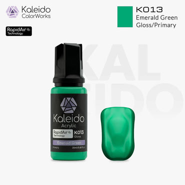 Gaahleri Kaleido ColorWorks K013 Emerald Green 20ml Acrylic Airbrush Paint