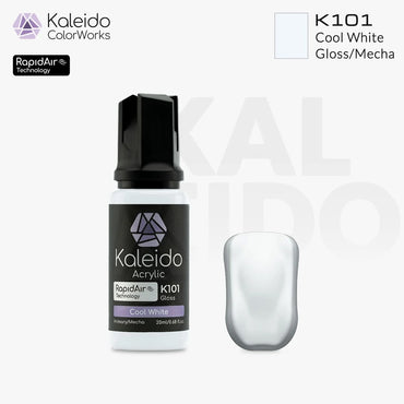 Gaahleri Kaleido ColorWorks K101 Cool White 20ml Acrylic Airbrush Paint