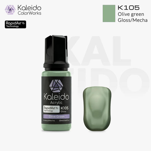 Gaahleri Kaleido ColorWorks K105 Olive green 20ml Acrylic Airbrush Paint