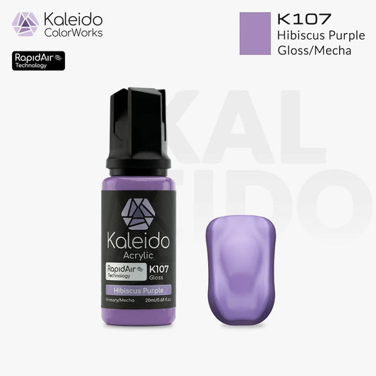 Gaahleri Kaleido ColorWorks K107 Hibiscus Purple 20ml Acrylic Airbrush Paint