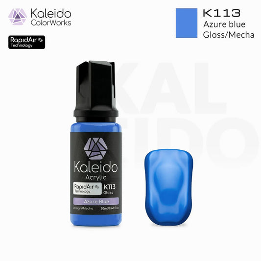 Gaahleri Kaleido ColorWorks K113 Azure blue 20ml Acrylic Airbrush Paint