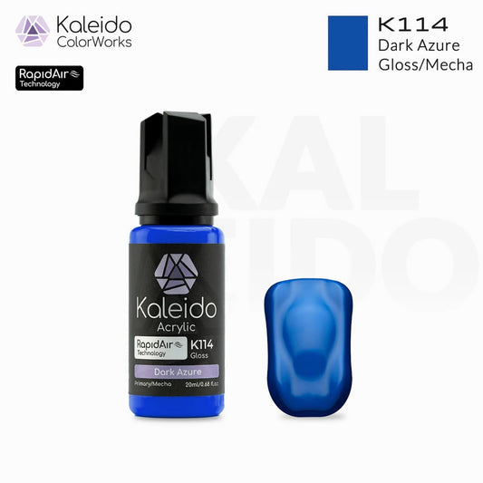 Gaahleri Kaleido ColorWorks K114 Dark Azure 20ml Acrylic Airbrush Paint