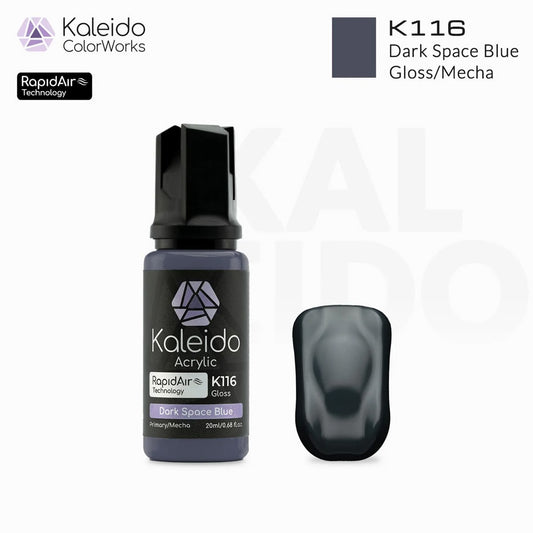 Gaahleri Kaleido ColorWorks K116 Dark Space Blue 20ml Acrylic Airbrush Paint