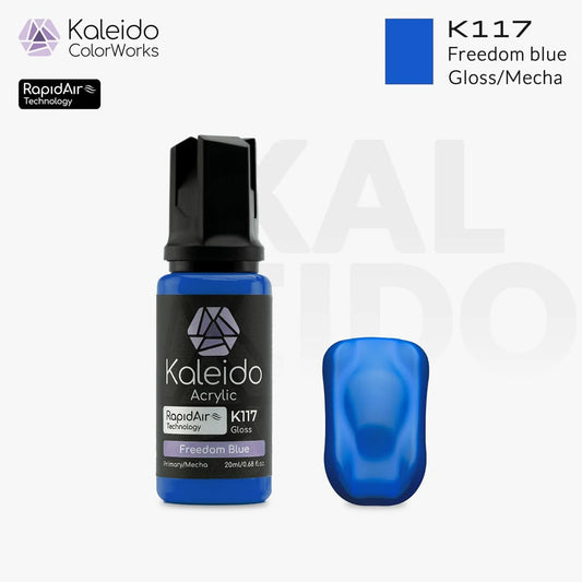 Gaahleri Kaleido ColorWorks K117 Freedom blue 20ml Acrylic Airbrush Paint
