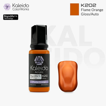 Gaahleri Kaleido ColorWorks K202 Flame Orange 20ml Acrylic Airbrush Paint
