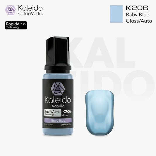 Gaahleri Kaleido ColorWorks K206 Baby Blue 20ml Acrylic Airbrush Paint