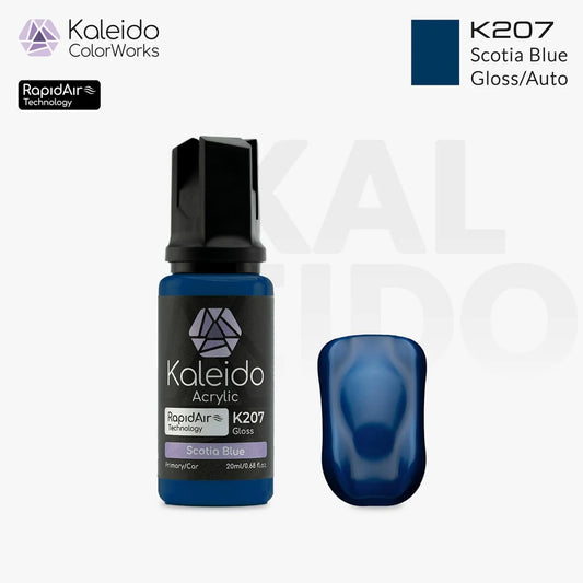 Gaahleri Kaleido ColorWorks K207 Scotia Blue 20ml Acrylic Airbrush Paint