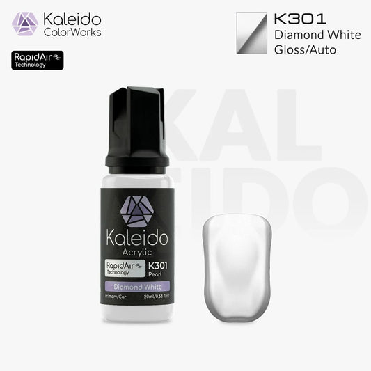 Gaahleri Kaleido ColorWorks K301 Diamond White 20ml Acrylic Airbrush Paint