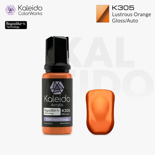 Gaahleri Kaleido ColorWorks K305 Lustrous Orange 20ml Acrylic Airbrush Paint