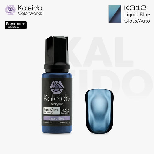 Gaahleri Kaleido ColorWorks K312 Liquid Blue 20ml Acrylic Airbrush Paint