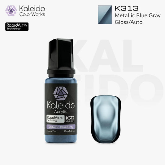 Gaahleri Kaleido ColorWorks K313 Metallic Blue Gray 20ml Acrylic Airbrush Paint
