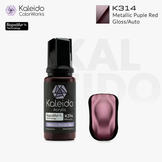 Gaahleri Kaleido ColorWorks K314 Metallic Purple Red 20ml Acrylic Airbrush Paint