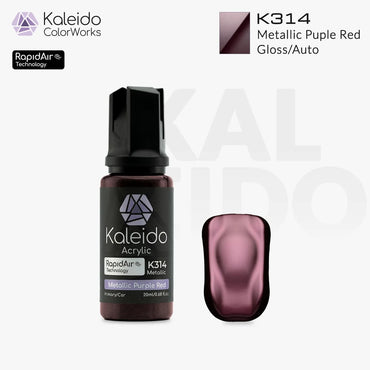 Gaahleri Kaleido ColorWorks K314 Metallic Purple Red 20ml Acrylic Airbrush Paint