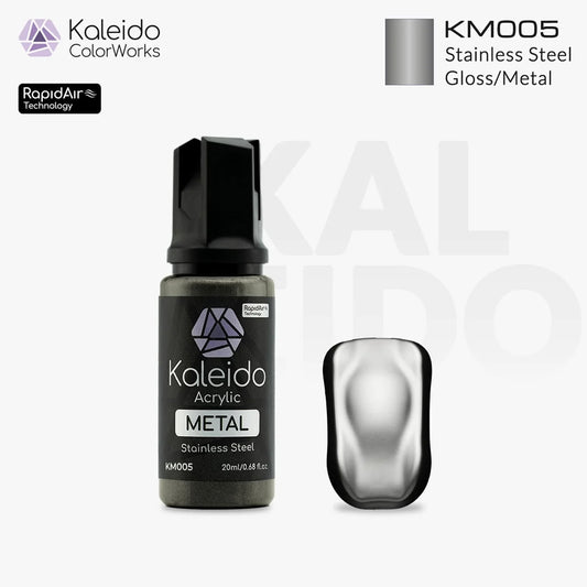 Gaahleri Kaleido ColorWorks KM005 Stainless Steel 20ml Acrylic Airbrush Paint