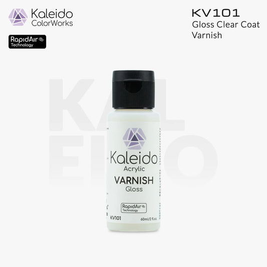 Gaahleri Kaleido ColorWorks Gloss Varnish Clear Coat 60ml KV101