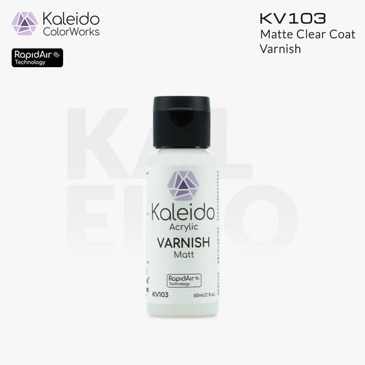 Gaahleri Kaleido ColorWorks Matt Varnish Clear Coat 60ml KV103