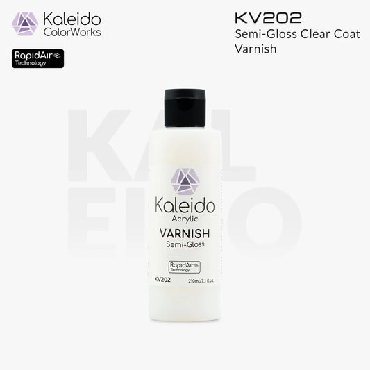 Gaahleri Kaleido ColorWorks Semi-Goss Varnish Clear Coat 210ml KV202