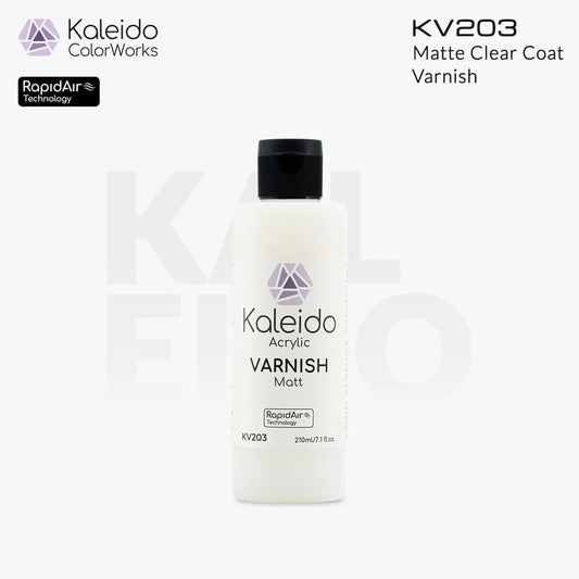 Gaahleri Kaleido ColorWorks Matt Varnish Clear Coat 210ml KV203