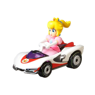 Hot Wheels Mariokart: Princess Peach P-Wing 1:64 Diecast Car Mattel GJH58