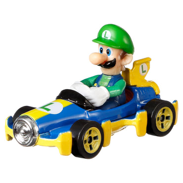 Hot Wheels Luigi Mario Kart Diecast Model GBG27