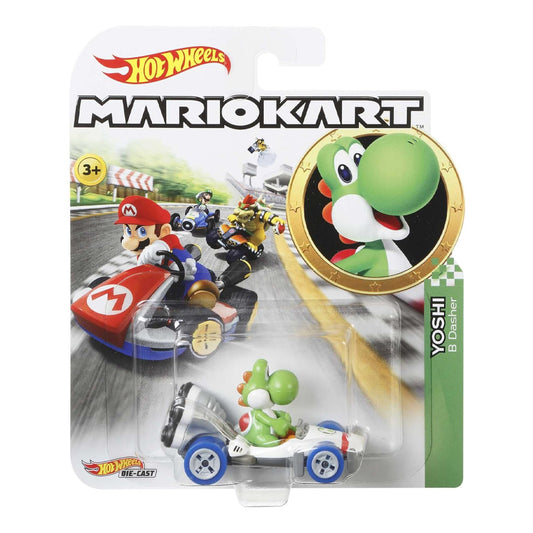 Hot Wheels Yoshi Mario Kart Diecast Model GBG29