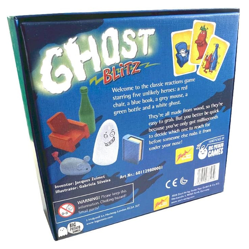 Ghost Blitz Family Party Game - 30min | 2-8 Players |Age 8+