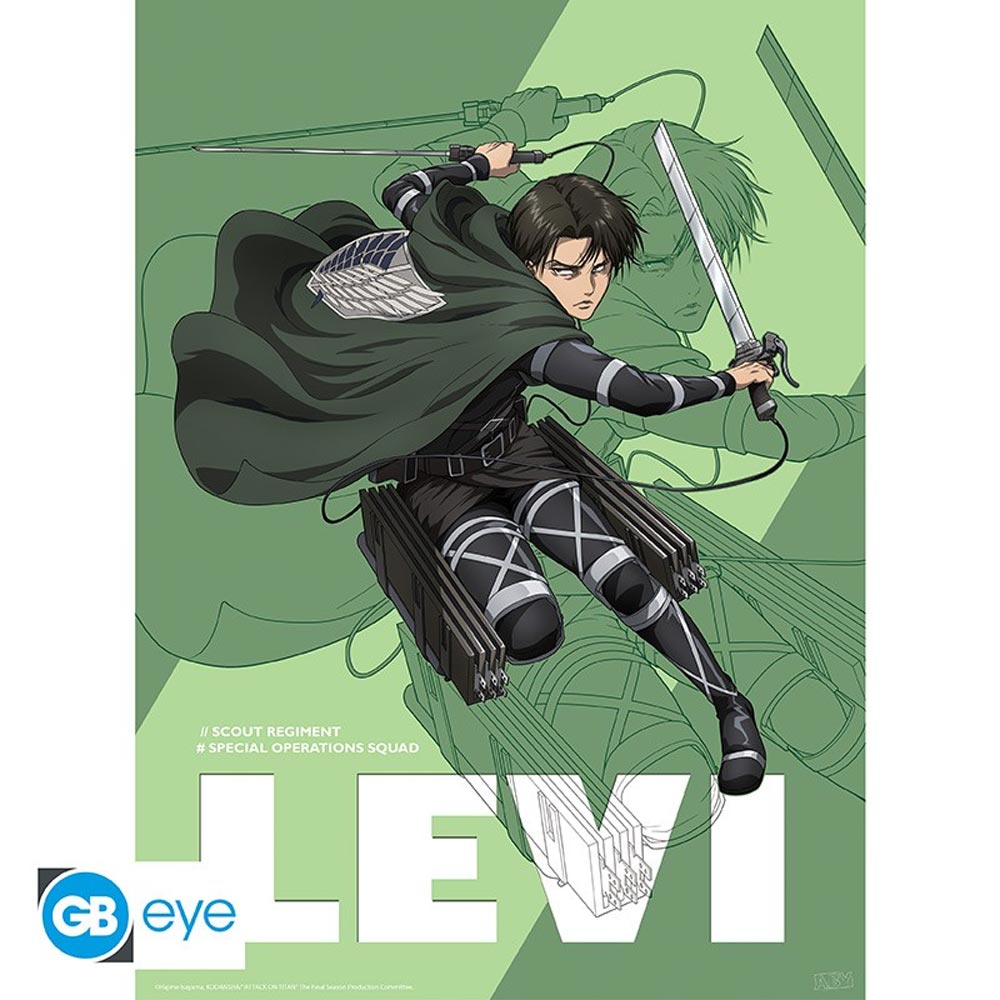 ATTACK ON TITAN - 2x Chibi Posters - Chibi poster set 1 GBYDCO054