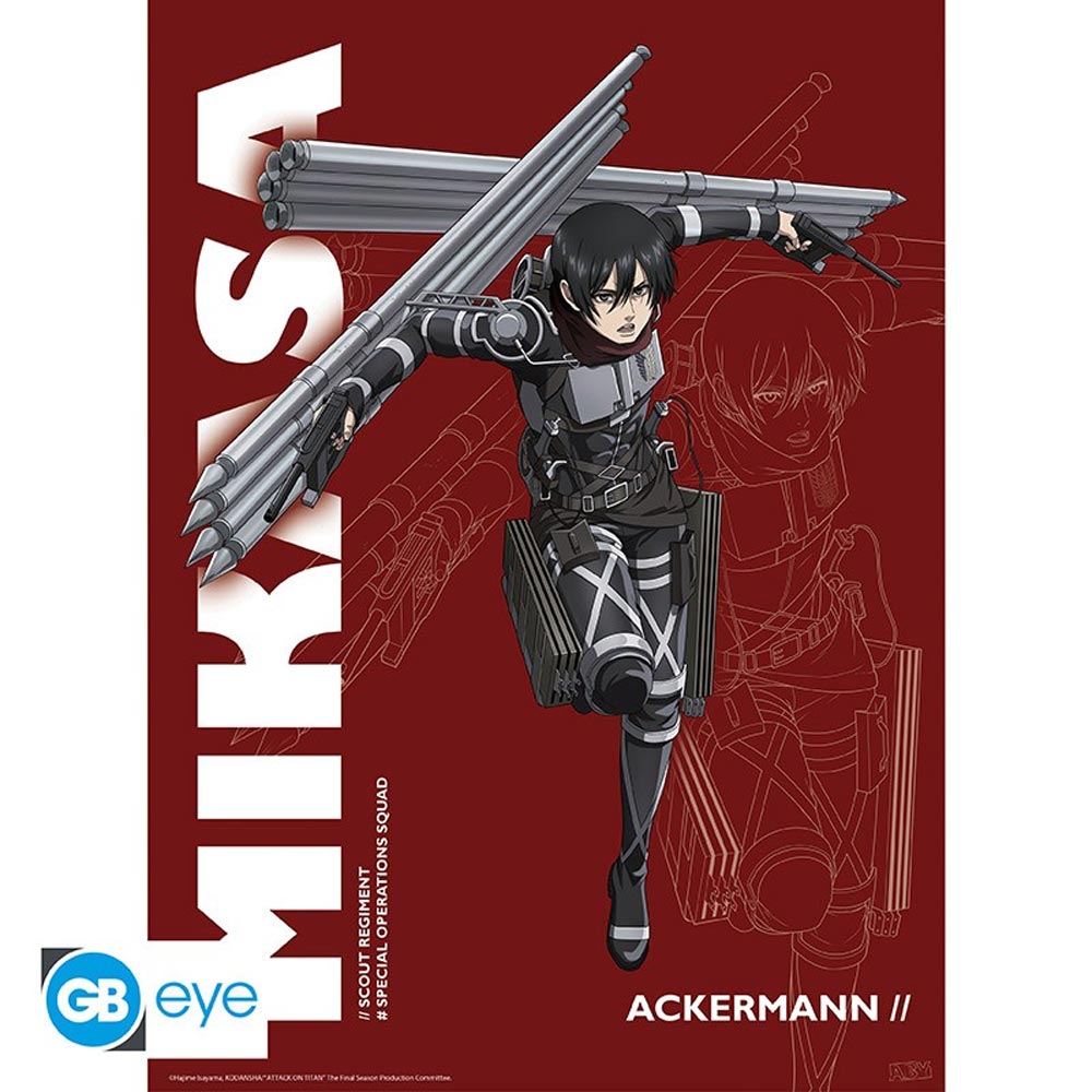 ATTACK ON TITAN - 2x Chibi Posters - Chibi poster set 1 GBYDCO054