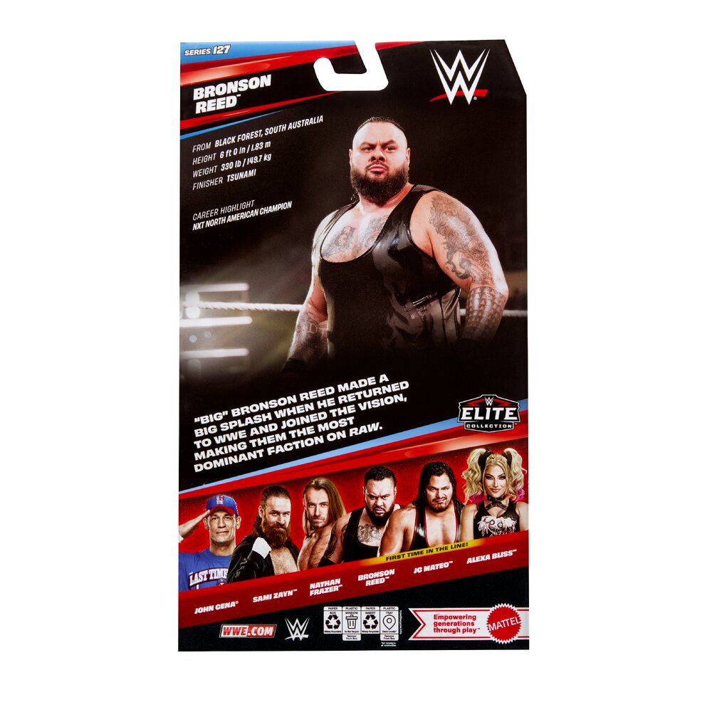 WWE Elite Collection Bronson Reed 6" Figure - Series 127 Mattel JHT97