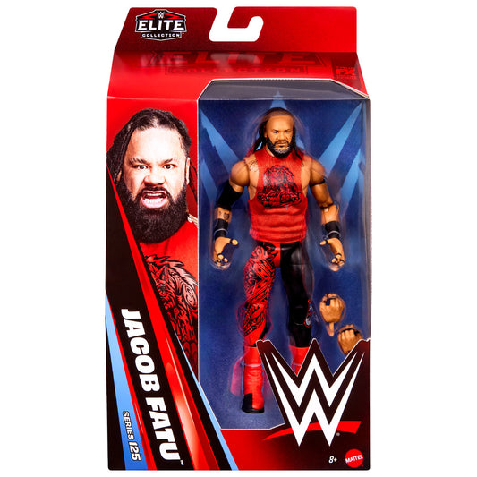WWE Elite Jacob Fatu 6" Figure - Series 125 Mattel JHT80