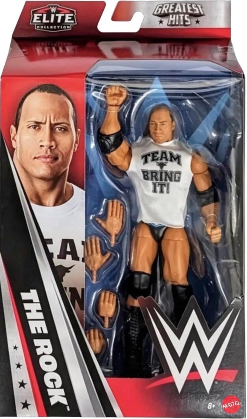 WWE Elite Collection The Rock 6" Figure -Greatest Hits 3 Mattel JHT87