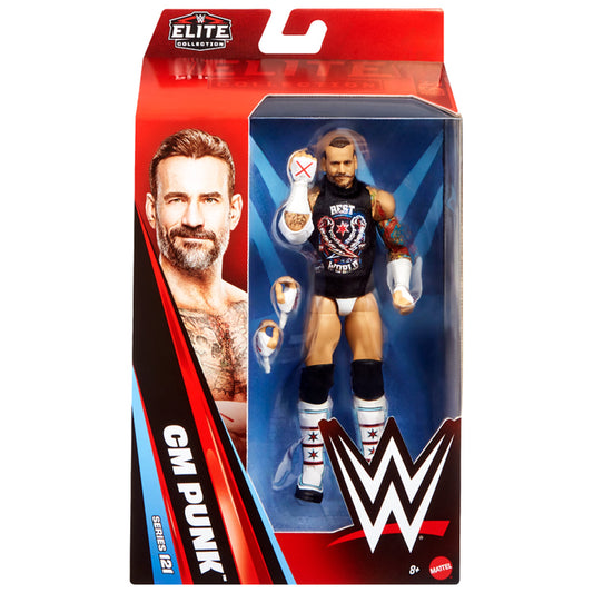 WWE Elite Collection: CM Punk Wrestling Figure Mattel JHT46